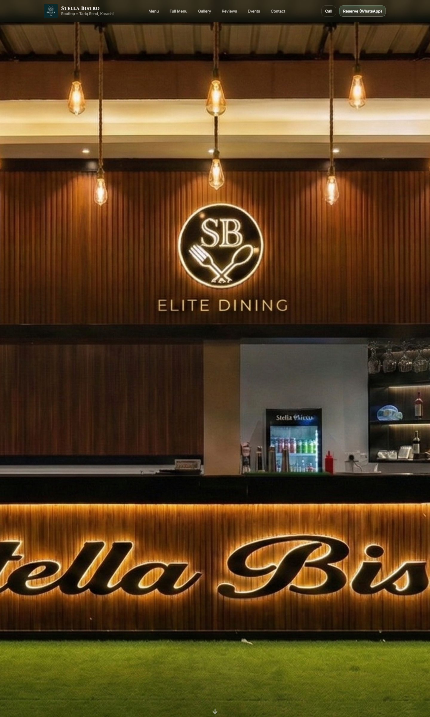 Stella Bistro Detailed Workflow Screen 1